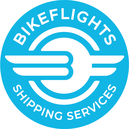 BikeFlights Official Partner Logo - Bicycle Shipping to Paint Defender Montgomery